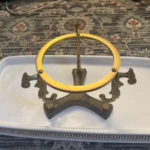 Solid Brass Candle Holder